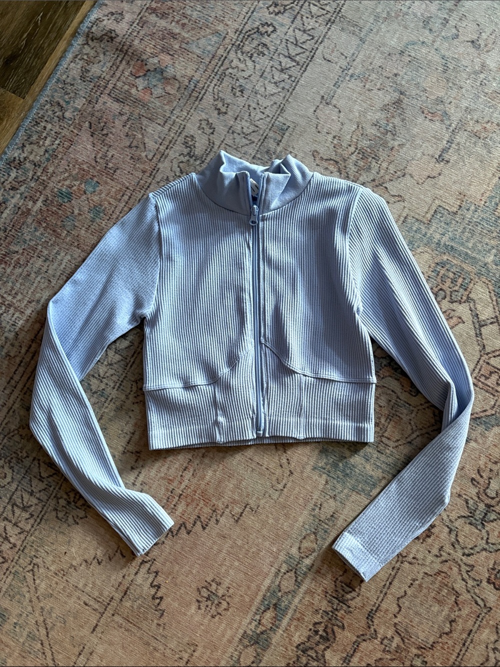Women’s Ribbed Zip-Up Jacket